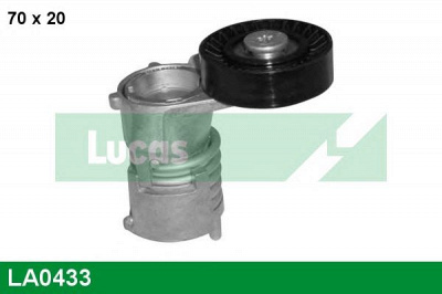 LUCAS ENGINE DRIVE la0433 -  Натяжитель ремня, клиновой зубча